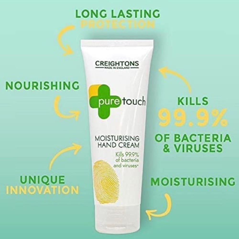 Creightons New Pure Touch Moisturising Antibacterial Hand Cream 100MI/3.4oz